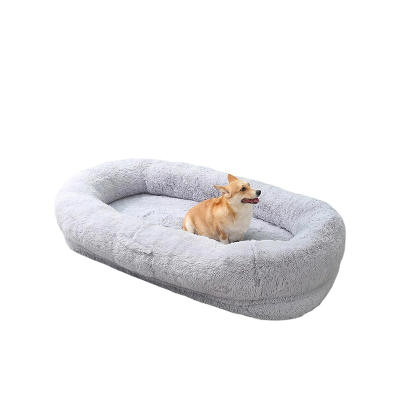Cuccia per cani in morbido peluche lavabile 